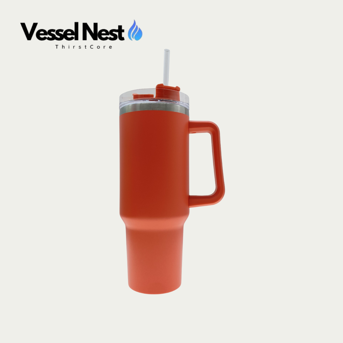 Vessel Nest™ Titan Tumbler – 40oz Stainless Steel Vacuum Insulated Water Bottle